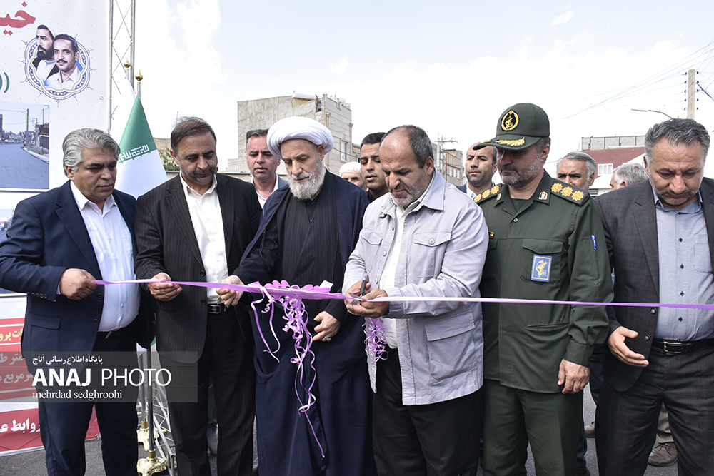 افتتاح پروژه‌های روستایی در شهرستان تبریز