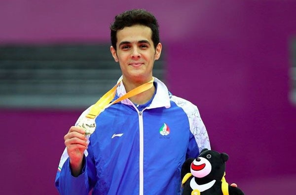 طلای یونیورسیاد بار دیگر بر گردن حسینی نقش بست/ همان همیشگی!