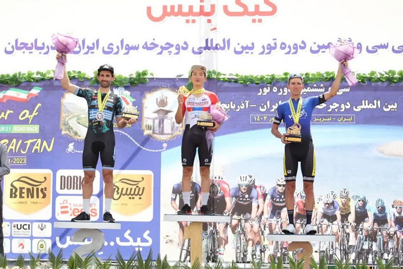 طلای مرحله سوم به رکابزن مالزیایی رسید/ پیراهن‌های فردی در اختیار ایرانی‌ها