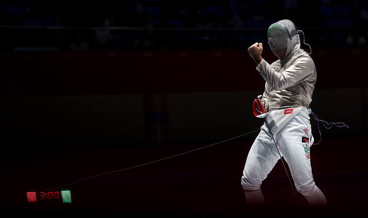 شمشیرباز آذربایجان‌شرقی گردن‌آویز برنز تیمی شد