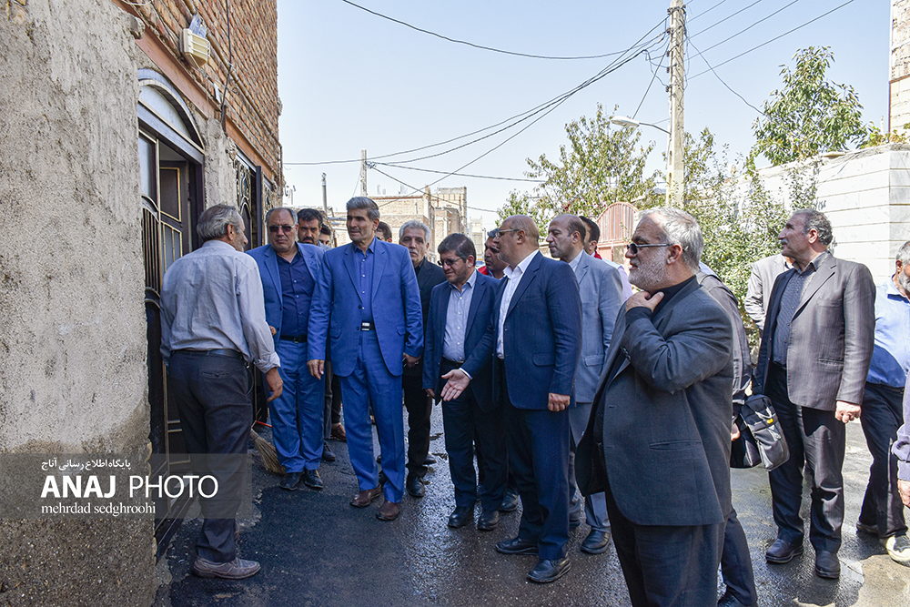 بازدید خبرنگاران از آخرین وضعیت مناطق سیل زده اهر