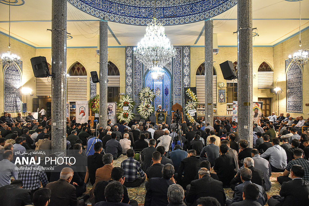 اولین سالگرد شهادت شهید مدافع امنیت حسین اجاقی در تبریز