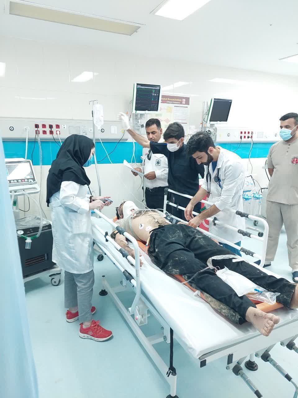 احیای مرد ۴۵ ساله در ایلام توسط  کارشناسان اورژانس تبریز