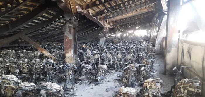 بررسی مشکلات واحد تولیدی دچار حریق در بناب