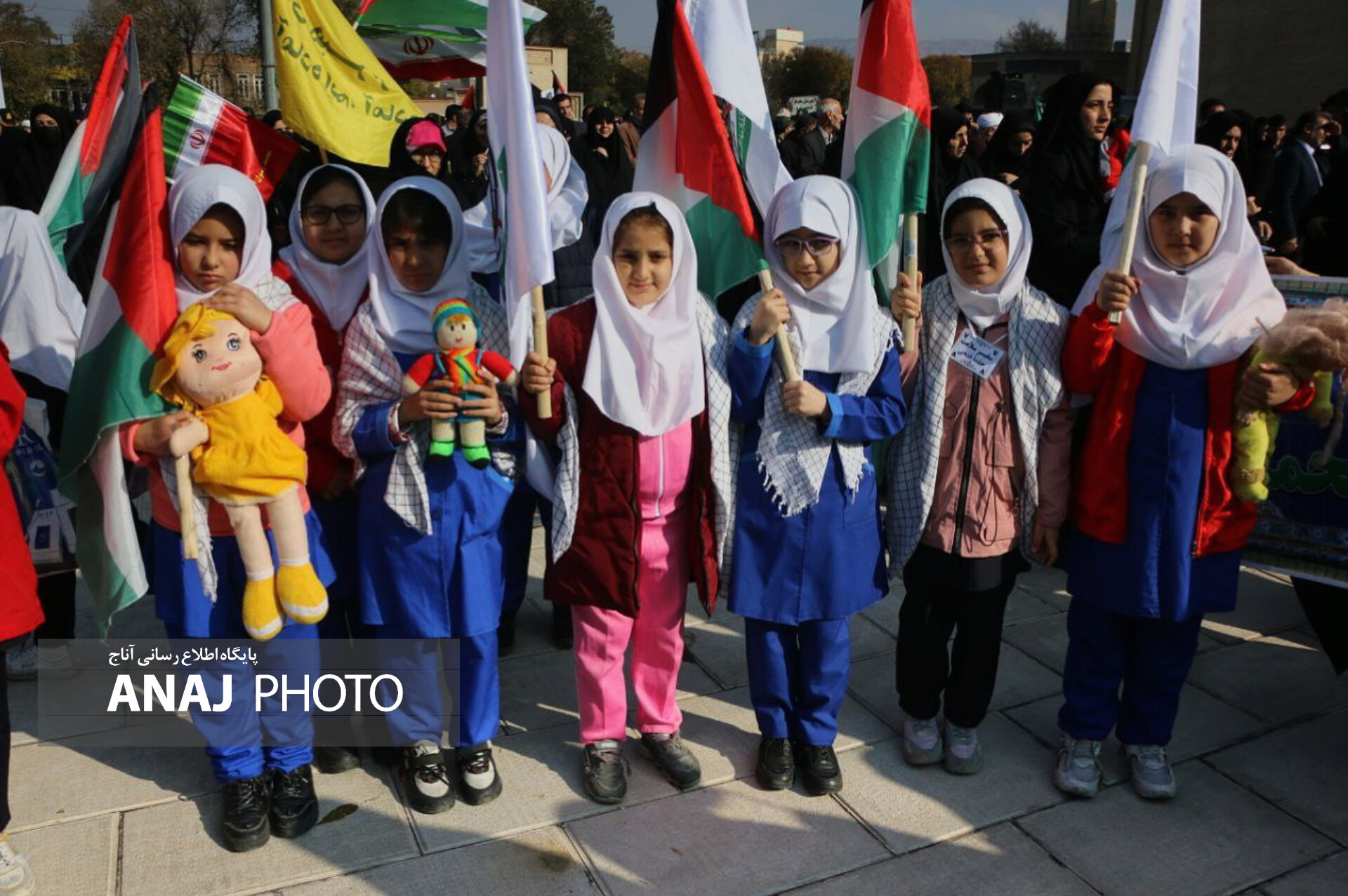 تبریزی‌ها در سوگ کودکان غزّه‌ای