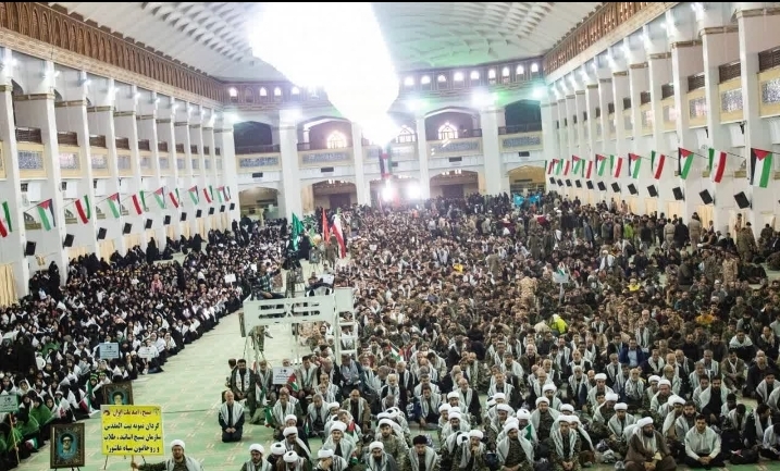 اجتماع اقتدار بسیجیان آذربایجان شرقی برگزار شد