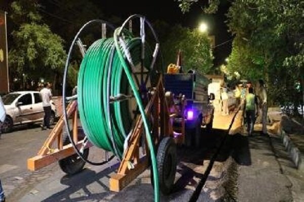 اجرای ۱۰۰ کیلومتر فیبر نوری در تبریز