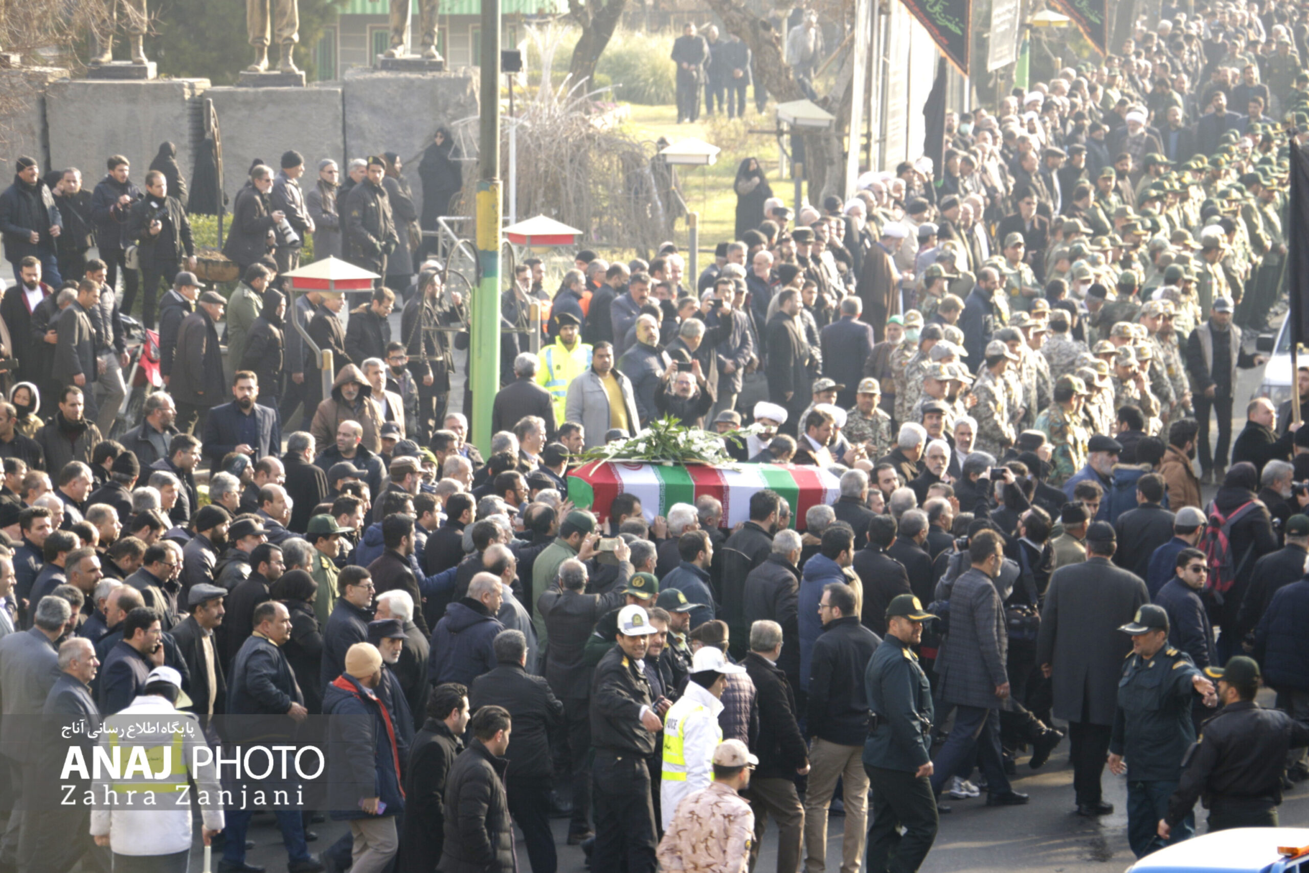 وداع «مَردم تبریز» با استاندار فقید