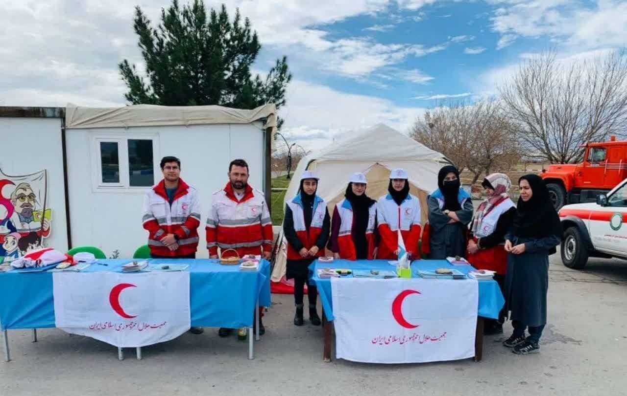 اجرای طرح ملی امداد و نجات نوروزی هلال احمر در آذربایجان شرقی