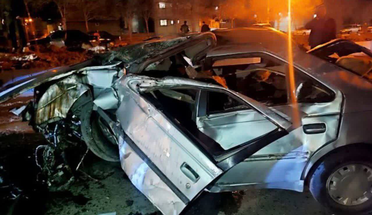 واژگونی پژو با یک کشته و 3 مجروح در اهر