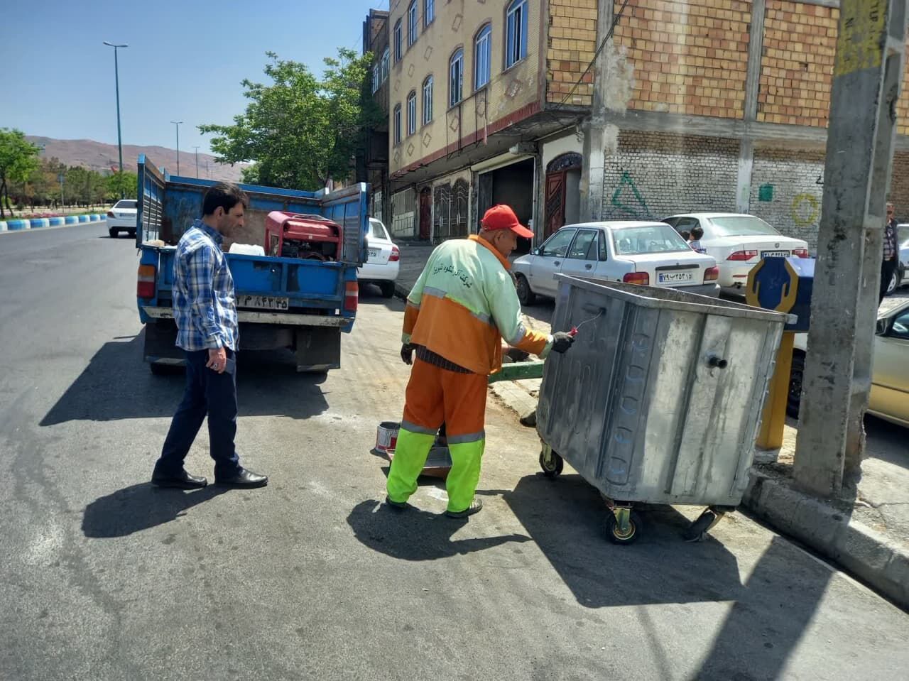 حذف جعبه‌های جمع‌آوری زباله در معابر تبریز