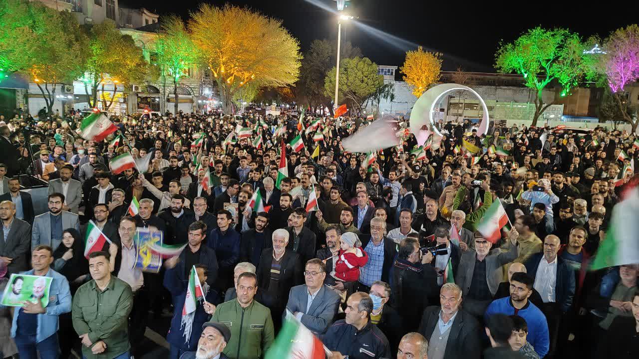 شادی تبریزی‌ها بعد از اقدام تلافی‌جویانه ایران