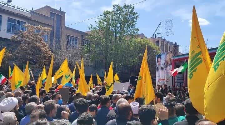 شکوه غیرقابل وصف راهپیمایی روز قدس در تبریز و شهرستان‌های آذربایجان‌شرقی