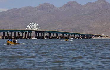 افزایش ۱۵ سانتی تراز آبی دریاچه ارومیه