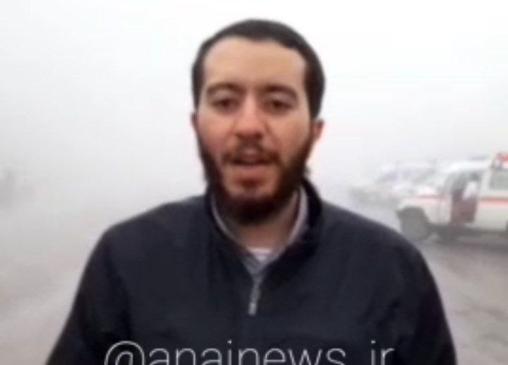 روایت خبرنگار «آناج» از محل سقوط حادثه