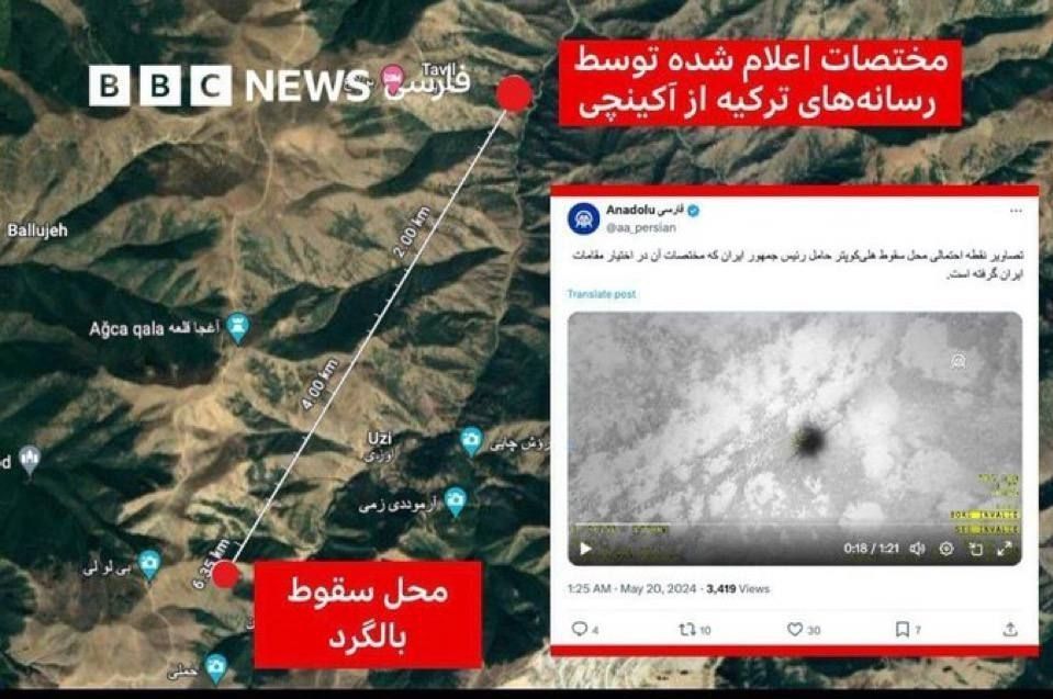 بی‌بی‌سی فارسی هم ادعای ترکیه را رد کرد