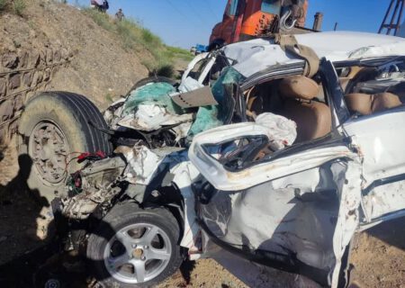 سانحه رانندگی با دو کشته و مصدوم در جاده شبستر به تسوج