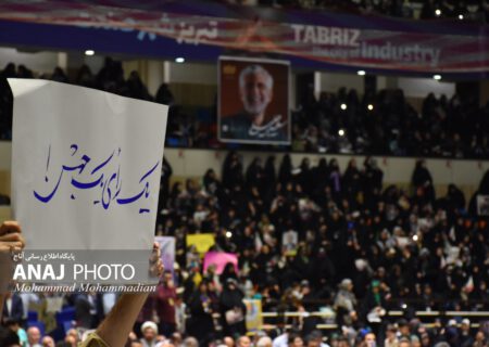 شور انتخاباتی با حضور سعید جلیلی در تبریز