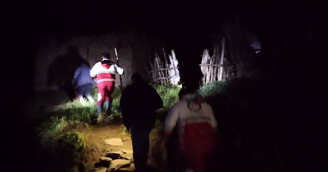 خسارات سیل در روستای شیران