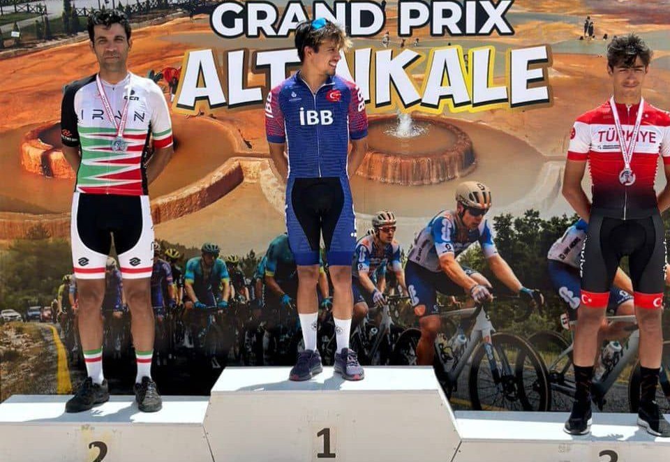 نائب قهرمانی رکابزن تبریزی در گرند پریکس ترکیه