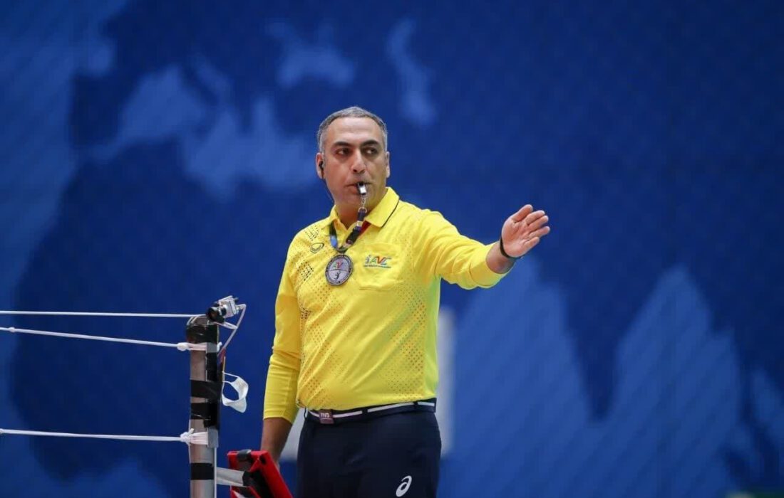 داور تبریزی در پارالمپیک قضاوت میکند