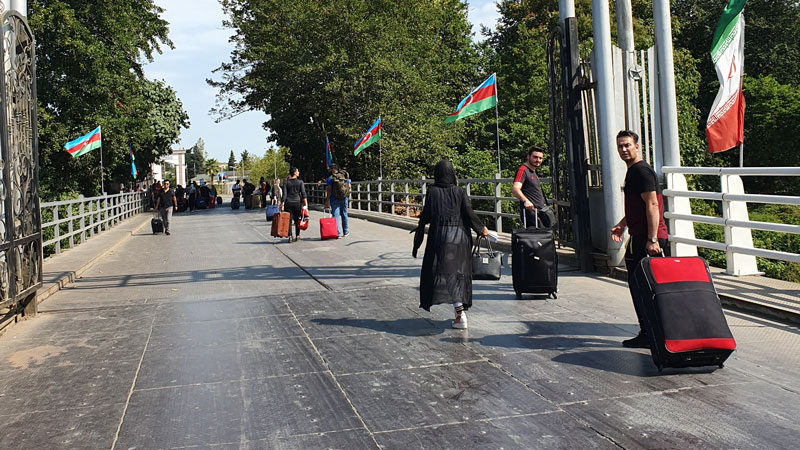 تمدید بسته شدن مرزهای آذربایجان بهروی اتباع