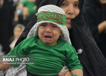 سوگواره شیرخوارگان حسینی در مصلی اعظم تبریز