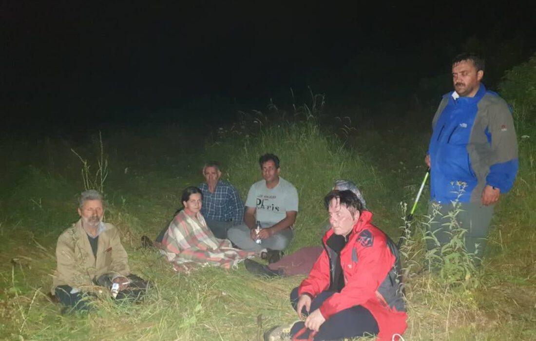 نجات خانواده گمشده در جنگل‌های ارسباران