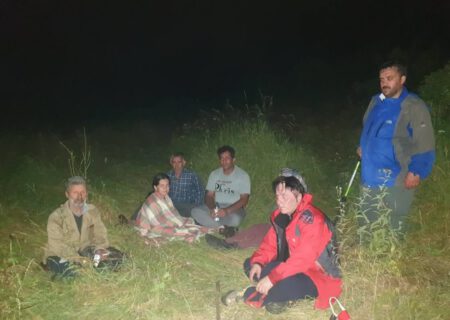 نجات خانواده گمشده در جنگل‌های ارسباران