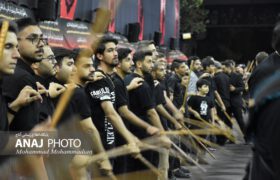 تصاویر عزاداری «شاخسی» در تبریز