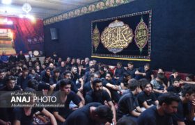 اقامه عزا حسینی در هیئت مکتب الشهداء تبریز