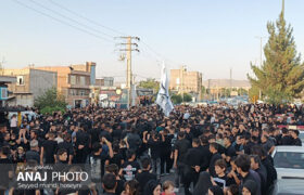 آئین «تاختاچالان» فیروزسالاری‌ها در روز تاسوعا