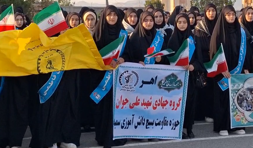 رزمایش جهادگران فاطمی ۴ در اهر