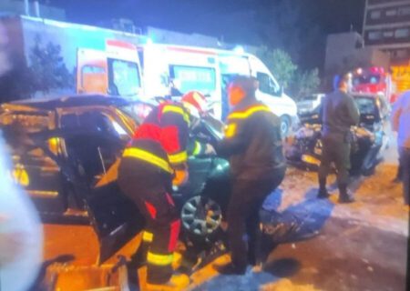 یک کشته در حادثه رانندگی در شهر بناب