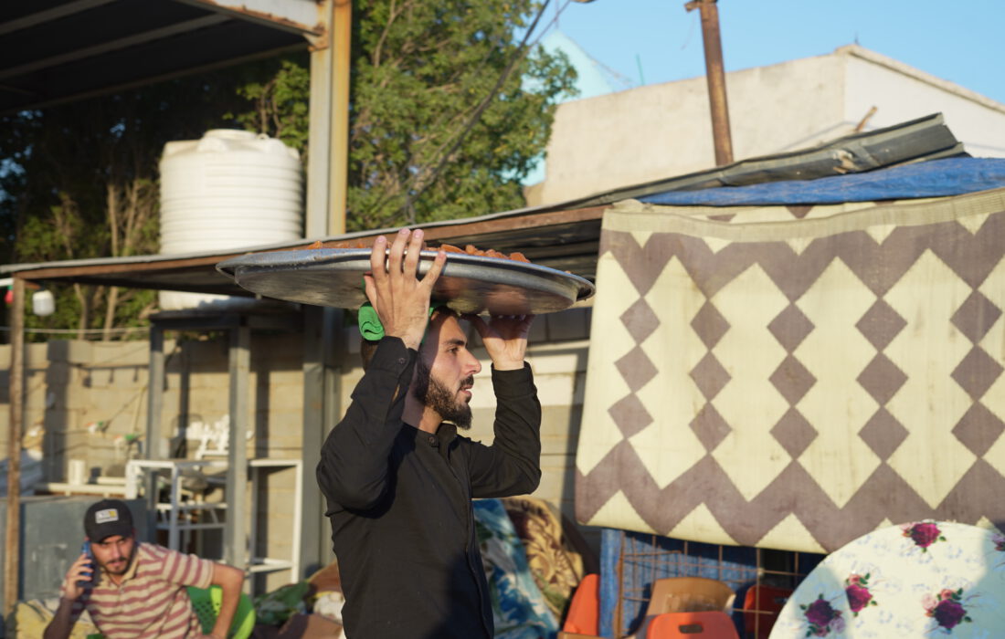 خدمت‌رسانی موکب بنت‌الحسین (ع) در اربعین