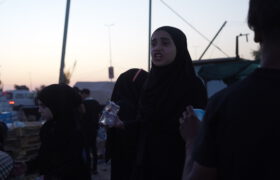 مسیر راهپیمایی اربعین حسینی به‌روایت دوربین آناج