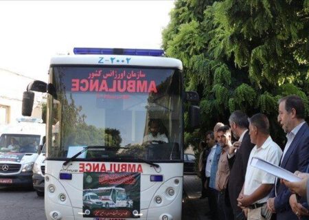 اعزام اورژانس آذربایجان‌شرقی به راهپیمایی اربعین