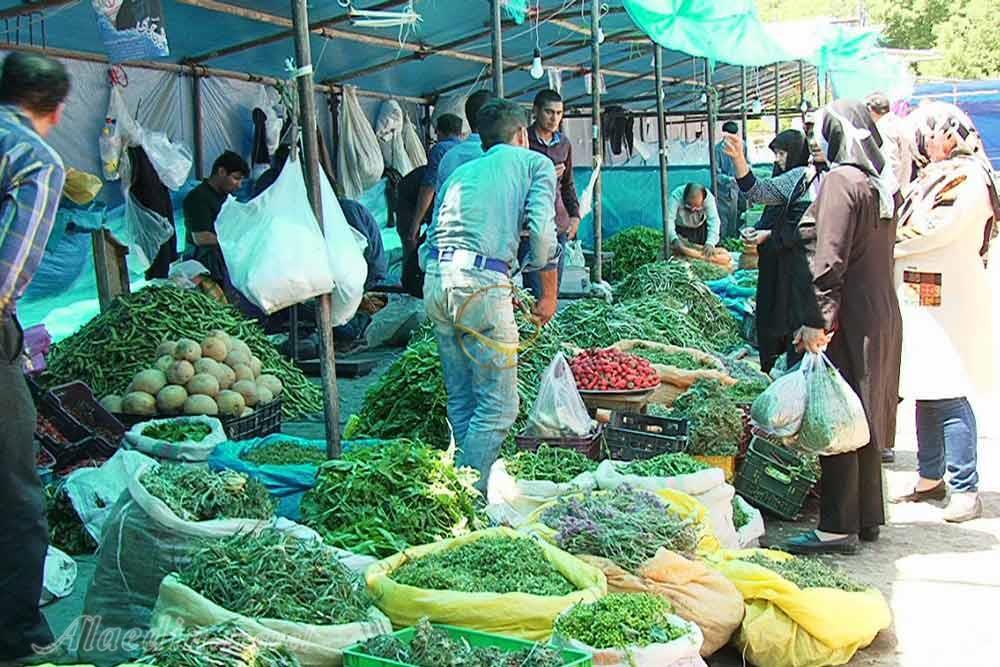 ساماندهی دستفروشان بازار مراغه