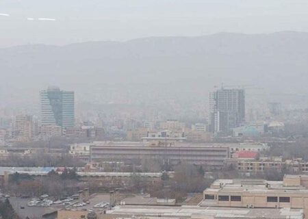 افزایش غلظت آلاینده‌های جوی در استان