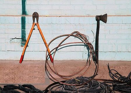 دستگيری سارق کابل‌های برق در مراغه