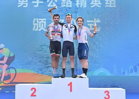 رکابزن تبریزی نایب‌قهرمان تور چین شد