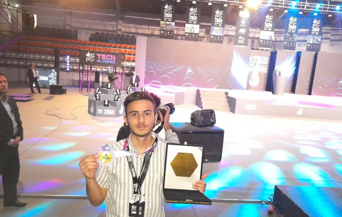 قهرمانی نماینده استان در المپیک فناوری