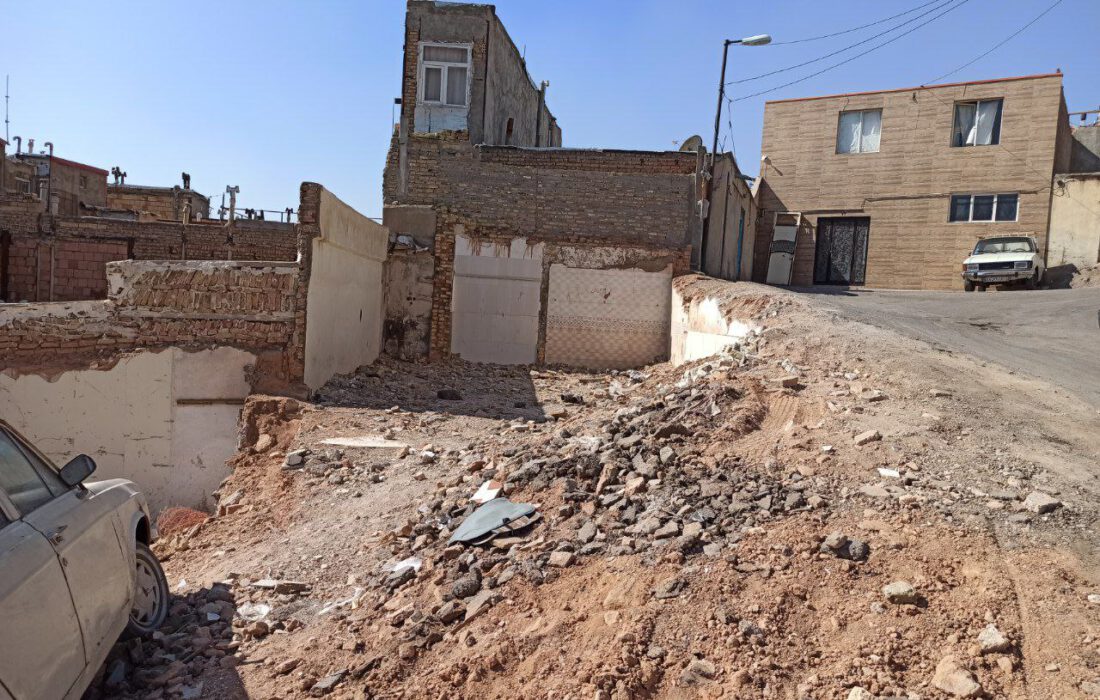 آخرین وضعیت مسیرگشایی کوی نامور محله احمدآباد