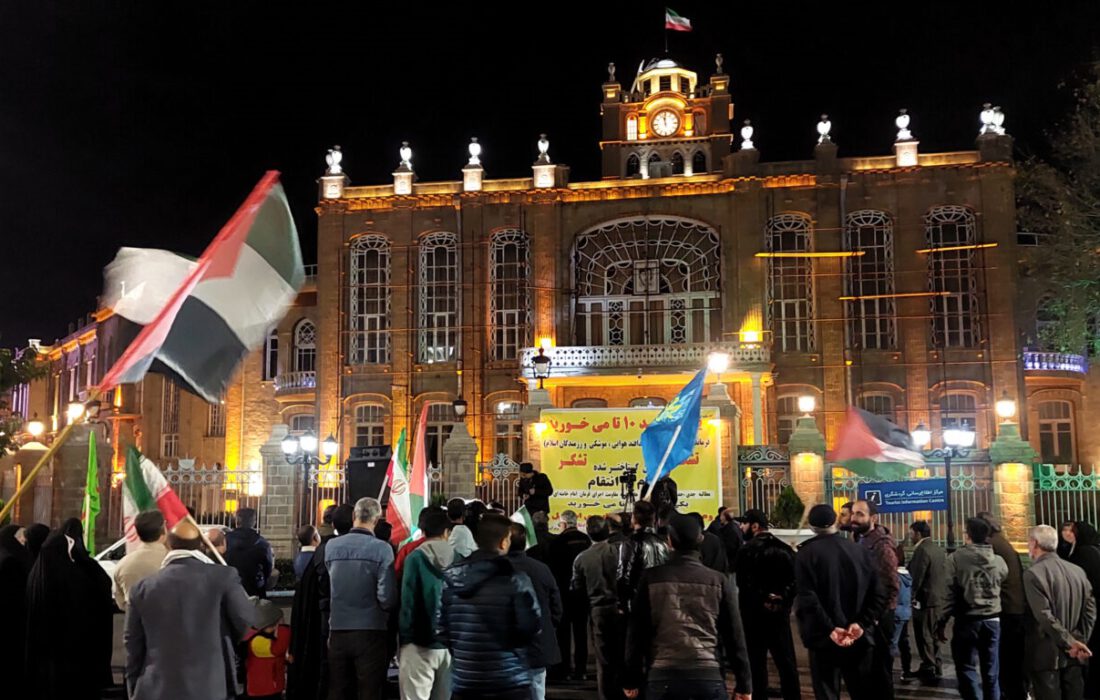 قدردانی تبریزیها از پدافند هوایی کشور