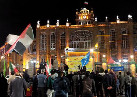 قدردانی تبریزی‌ها از پدافند هوایی کشور