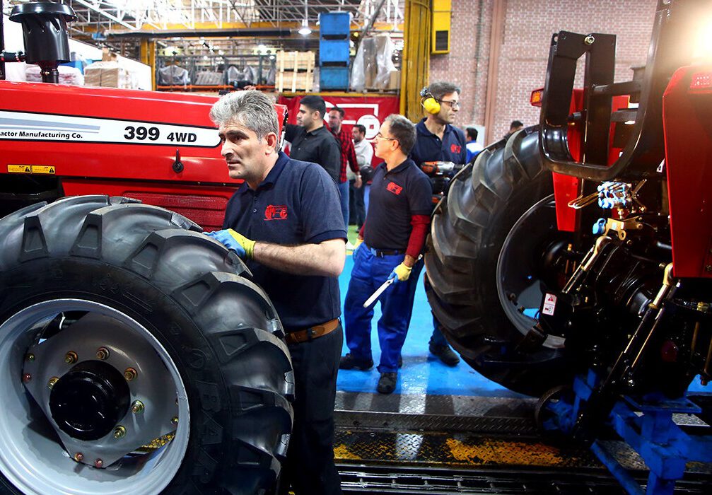 صادرات 2500 دستگاهی تراکتورسازی تبریز