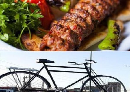بناب شهر کباب و دوچرخه
