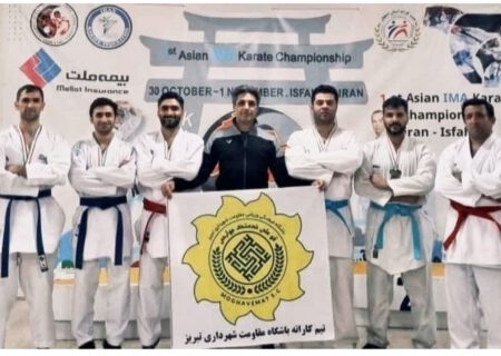 مقاومت شهرداری تبریز بر سکوی سوم آسیا ایستاد