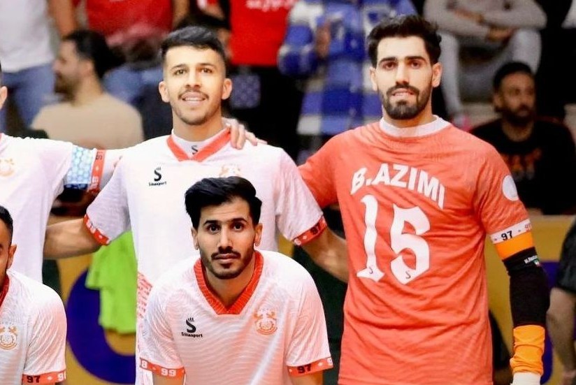 حرکت زیبای بازیکنان مس سونگون + تصاویر