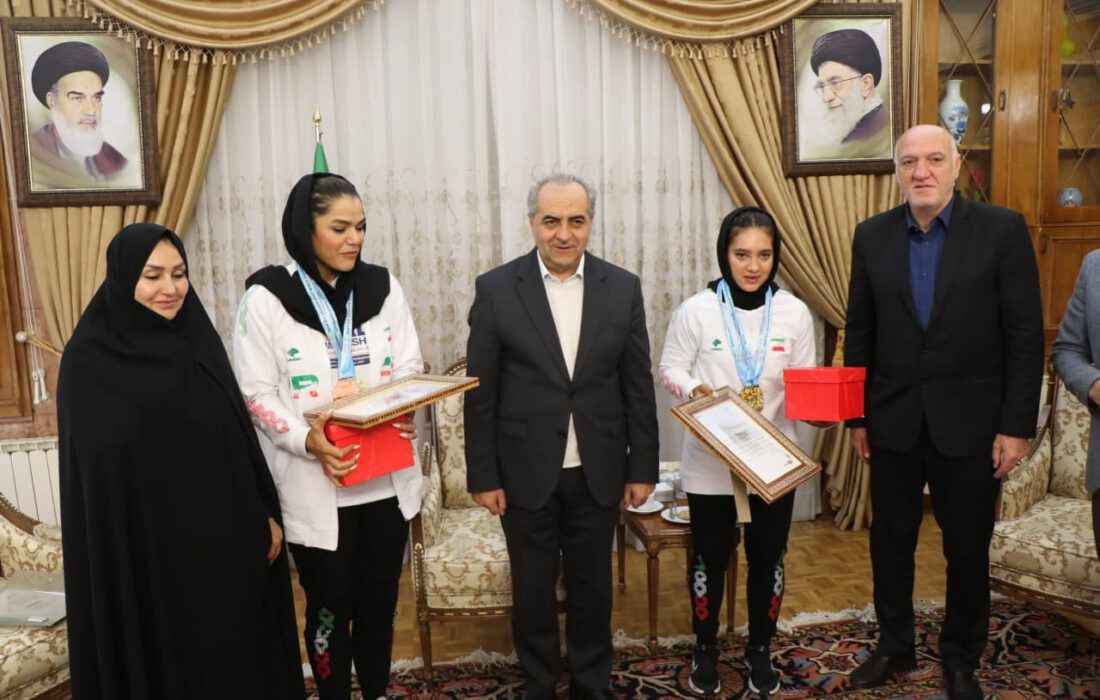 تجلیل استاندار از دو قایقران افتخارآفرین آذربایجانشرقی